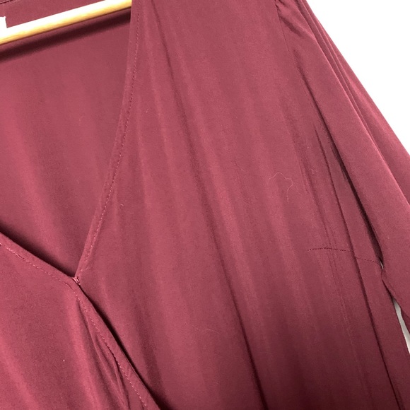 Maroon Loose/Free-fitting Romper - Picture 8 of 15